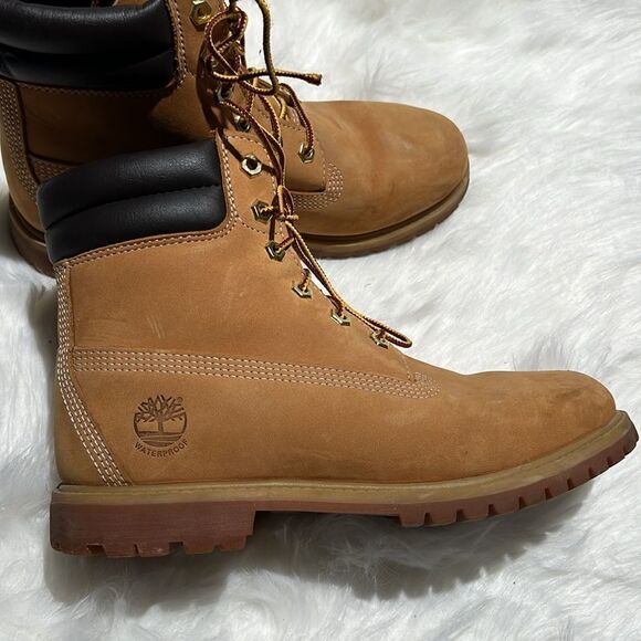 Women's Linden Wood Waterproof Lug Sole Boots Size 9.  B79 - Picture 10 of 12